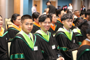 ร่วมพิธีการฝึกซ้อมใหญ่พิธีพระราชทานปริญญาบัตร ประจำปี พ.ศ. 2569