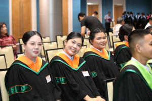 ร่วมพิธีการฝึกซ้อมใหญ่พิธีพระราชทานปริญญาบัตร ประจำปี พ.ศ. 2569