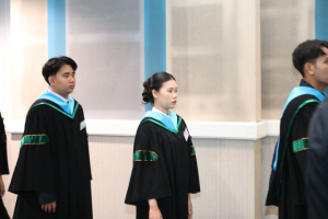 ร่วมพิธีการฝึกซ้อมใหญ่พิธีพระราชทานปริญญาบัตร ประจำปี พ.ศ. 2569