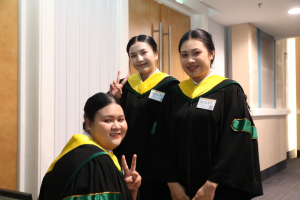 ร่วมพิธีการฝึกซ้อมใหญ่พิธีพระราชทานปริญญาบัตร ประจำปี พ.ศ. 2569