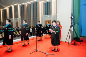 ร่วมพิธีการฝึกซ้อมใหญ่พิธีพระราชทานปริญญาบัตร ประจำปี พ.ศ. 2569
