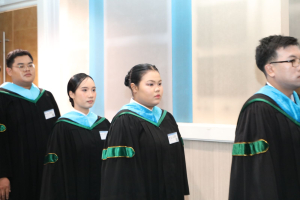 ร่วมพิธีการฝึกซ้อมใหญ่พิธีพระราชทานปริญญาบัตร ประจำปี พ.ศ. 2569