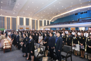 ร่วมพิธีเปิดงานวันสถาปนามหาวิทยาลัยราชภัฏเทพสตรี ครบรอบ 106 ปี 