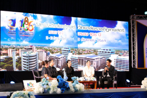 โครงการถอดบทเรียนผลการนำสมรรถนะ PTRU Model ในการขับเคลื่อนสู่การปฏิบัติ เพื่อพัฒนาสมรรถนะของผู้เรียนและบุคลากรทางการศึกษา และโครงการนำเสนอผลการนำรูปแบบนวัตกรรมหลักสูตรและการจัดการเรียนรู้ เพื่อเสริมสร้างคุณลักษณะ 4 ประการ ในการขับเคลื่อนสู่การปฏิบัติในสถานศึกษา ในงานวันสถาปนามหาวิทยาลัยราชภัฏเทพสตรี ครบรอบ 106 ปี