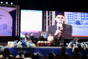 โครงการถอดบทเรียนผลการนำสมรรถนะ PTRU Model ในการขับเคลื่อนสู่การปฏิบัติ เพื่อพัฒนาสมรรถนะของผู้เรียนและบุคลากรทางการศึกษา และโครงการนำเสนอผลการนำรูปแบบนวัตกรรมหลักสูตรและการจัดการเรียนรู้ เพื่อเสริมสร้างคุณลักษณะ 4 ประการ ในการขับเคลื่อนสู่การปฏิบัติในสถานศึกษา ในงานวันสถาปนามหาวิทยาลัยราชภัฏเทพสตรี ครบรอบ 106 ปี