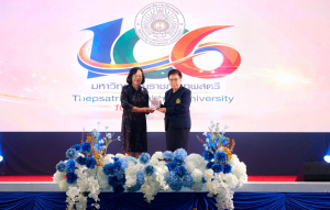 โครงการถอดบทเรียนผลการนำสมรรถนะ PTRU Model ในการขับเคลื่อนสู่การปฏิบัติ เพื่อพัฒนาสมรรถนะของผู้เรียนและบุคลากรทางการศึกษา และโครงการนำเสนอผลการนำรูปแบบนวัตกรรมหลักสูตรและการจัดการเรียนรู้ เพื่อเสริมสร้างคุณลักษณะ 4 ประการ ในการขับเคลื่อนสู่การปฏิบัติในสถานศึกษา ในงานวันสถาปนามหาวิทยาลัยราชภัฏเทพสตรี ครบรอบ 106 ปี