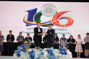 โครงการถอดบทเรียนผลการนำสมรรถนะ PTRU Model ในการขับเคลื่อนสู่การปฏิบัติ เพื่อพัฒนาสมรรถนะของผู้เรียนและบุคลากรทางการศึกษา และโครงการนำเสนอผลการนำรูปแบบนวัตกรรมหลักสูตรและการจัดการเรียนรู้ เพื่อเสริมสร้างคุณลักษณะ 4 ประการ ในการขับเคลื่อนสู่การปฏิบัติในสถานศึกษา ในงานวันสถาปนามหาวิทยาลัยราชภัฏเทพสตรี ครบรอบ 106 ปี